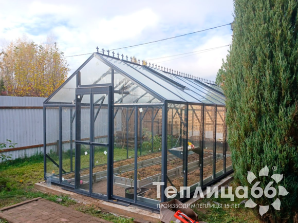 Теплица Рада Гарденикс PRO под стекло, ширина 3,0 м. (калькулятор)
